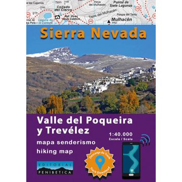 Sierra Nevada Valle del Poqueira y Trevélez 1:40.000