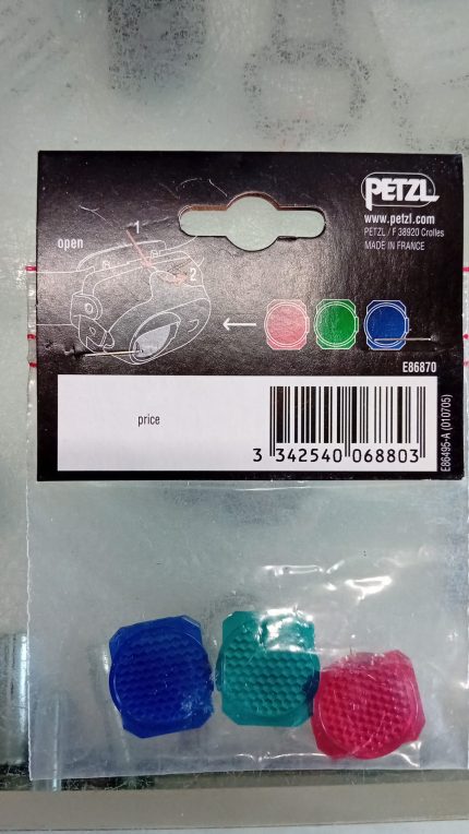 Petzl E86870 Wide Angle Lens Kit for Tikka XP (Red Green Blue)