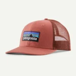 Patagonia P-6 Logo Trucker Hat Potter Red - Imagen 2