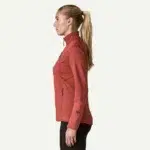 Women's R1® Fleece Jacket Potters Red - Imagen 4