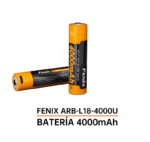 Fenix ARB-L18-4000U - 4000 mAh Recargable USB Tipo C