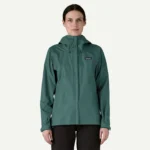 Patagonia Women's Torrentshell 3l Rain Jacket Verde - Imagen 3