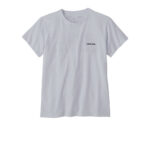 Patagonia Women's P-6 Logo Responsibili-Tee® Blanco - Imagen 3