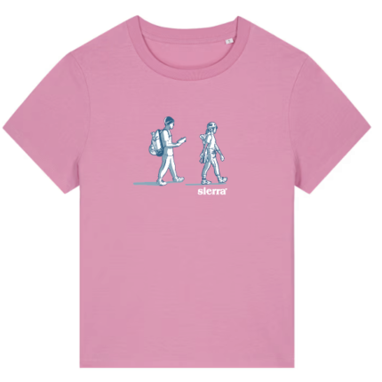 Sierra Camiseta Ropeday Bubble Pink W