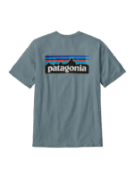Patagonia Men's P-6 Logo Responsibili-Tee® Blue Sage