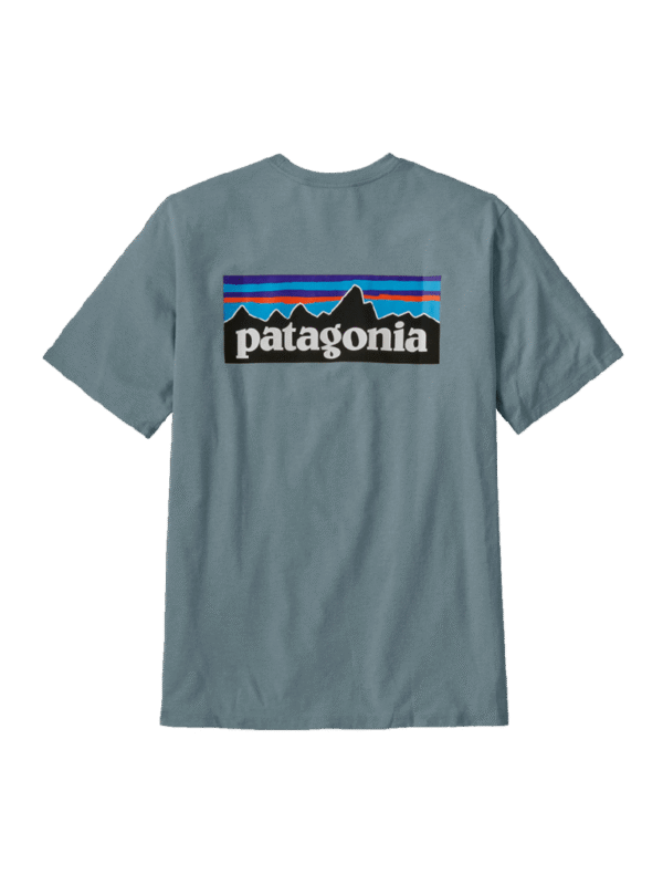 Patagonia Men’s P-6 Logo Responsibili-Tee® Blue Sage