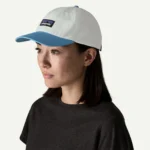 Patagonia P-6 Label Trad Cap Blanca y azul